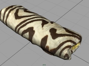 bun zebra 3D मॉडल
