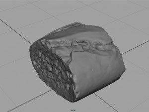 piece of bread 3D-Modell