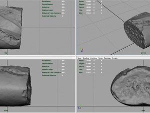 piece of bread 3D-Modell