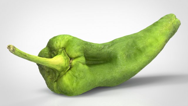realistic pepper 3D-Modell .c4d .max .obj .3ds .fbx .stl .blend 