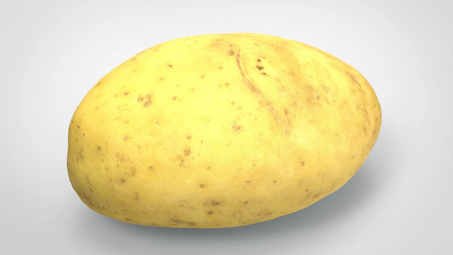 patata Modello 3D .c4d .max .obj .3ds .fbx .stl .blend 