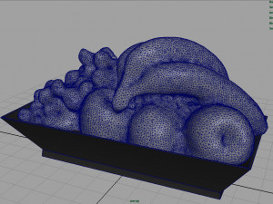 fruit plate model 3D 模型