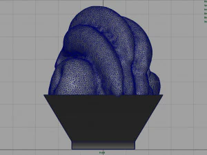 fruit plate model 3D Model
