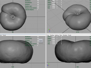 saturn peach 3D मॉडल