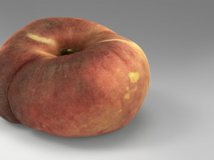 saturn peach 3D मॉडल