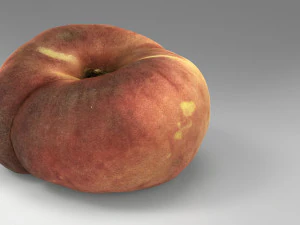 brzoskwinia saturnowa Model 3D