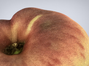 saturn peach 3D मॉडल