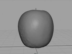yellow apple 3D मॉडल