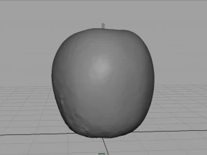 yellow apple 3D Model
