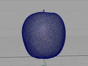 yellow apple 3D Model