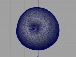 yellow apple 3D Model