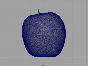 yellow apple 3D मॉडल