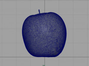 yellow apple 3D Model