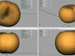 peach 3D मॉडल