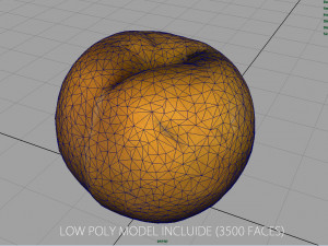 peach 3D मॉडल