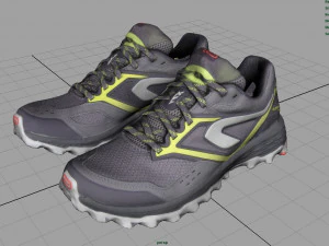 hiking shoes 3D Model