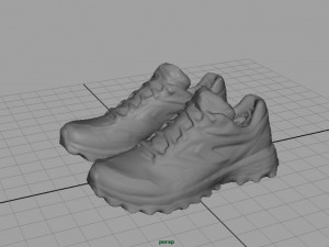 hiking shoes 3D 모델