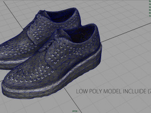 womens shoes 3D मॉडल