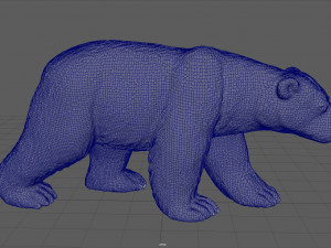 polar bear 3D मॉडल