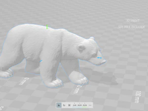 urso polar Modelo 3D