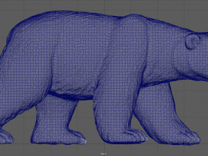 polar bear 3D मॉडल