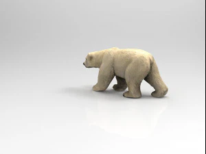 urso polar Modelo 3D