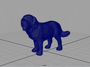saint bernard Model 3D