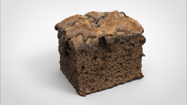 chocolate cake 3D Модель .c4d .max .obj .3ds .fbx .stl .blend 