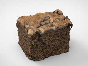 chocolate cake 3D Модель