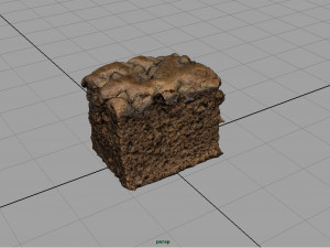 chocolate cake 3D Модель