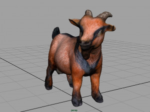 goat 3D-Modell
