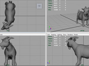 goat 3D-Modell
