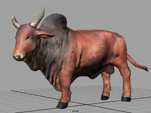 sacred cow Modello 3D