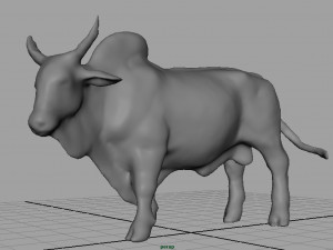 sacred cow Modello 3D