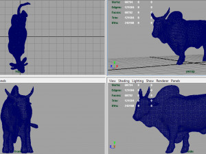 sacred cow Modello 3D