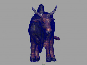 sacred cow Modello 3D