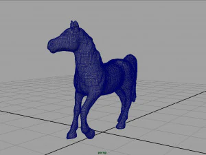 koń Model 3D
