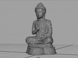 buddha india 3Dモデル