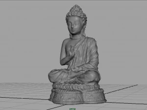 buddha india 3D Model