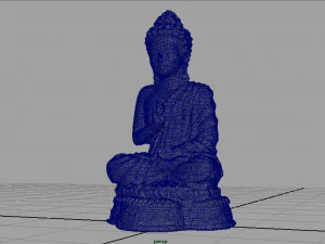 buddha india 3D Model