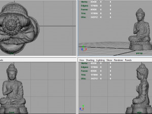 buddha india 3Dモデル