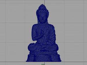 buddha india 3D Model