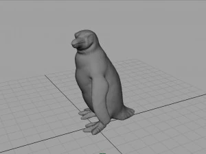 pinguino Modello 3D
