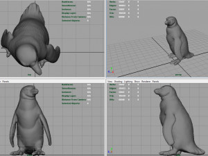 penguin 3D Model