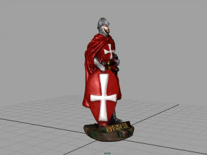 templar knight 3D Model