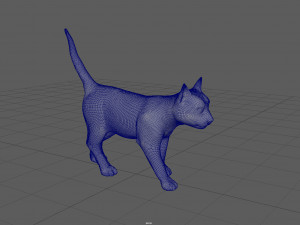 cat Modèle 3D