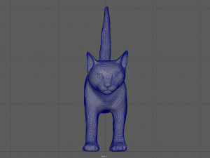 cat Modèle 3D