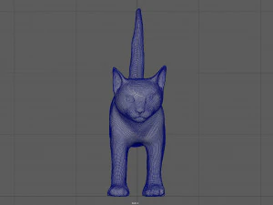 gato Modelo 3D
