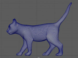 gato Modelo 3D