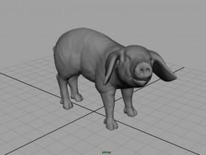 pig 3D मॉडल